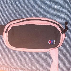 I will be selling a champion Fannypack that is pink and black it is really nice
